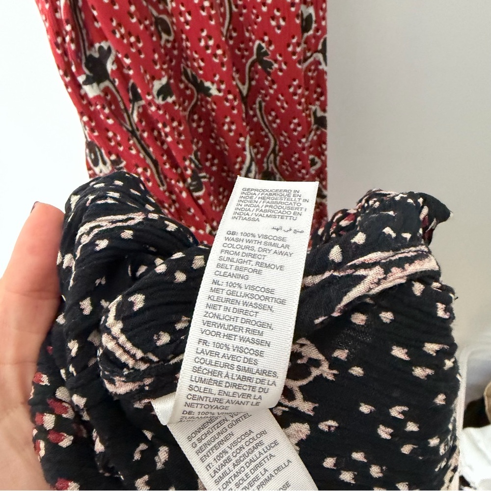 Fat Face Maxi Dress Long High Neck Printed Sleeveless Size 10 243 - Picture 8 of 10